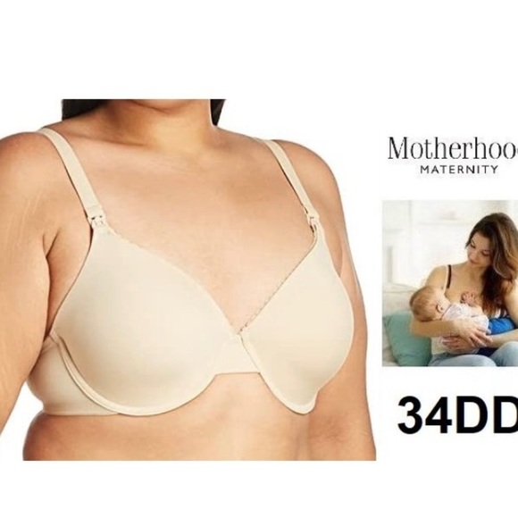 MOTHERHOOD MATERNITY FULL-COVERAGE UNDERWIRE NURSING BRA - Picture 1 of 1